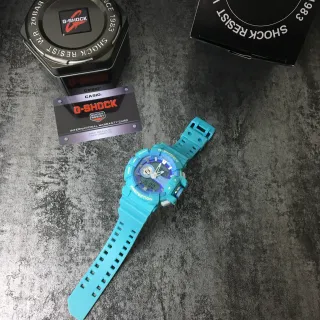 Casio G-Shock GA-100 Series Reloj Deportivo de Resina Turquesa