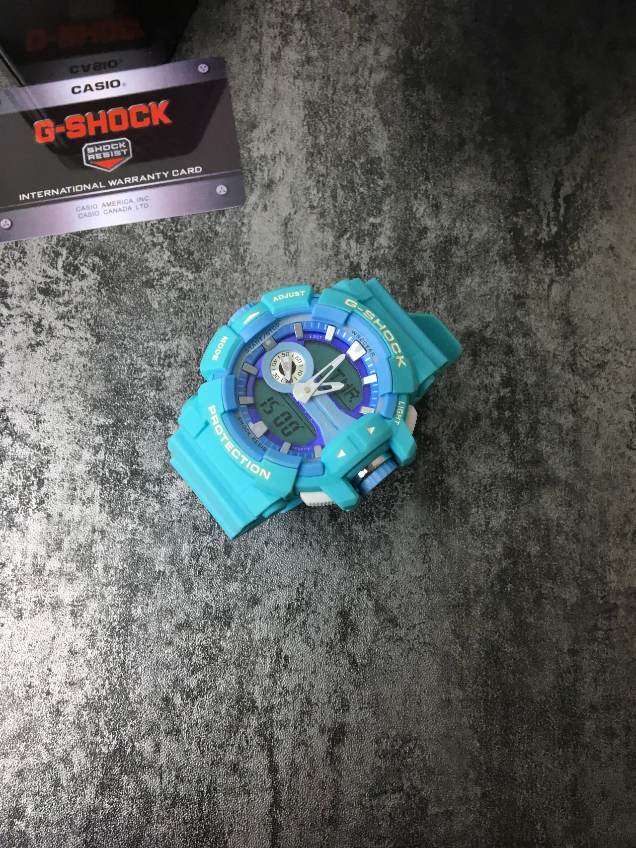 Casio G-Shock GA-100 Série Montre Sport en Résine Turquoise 2