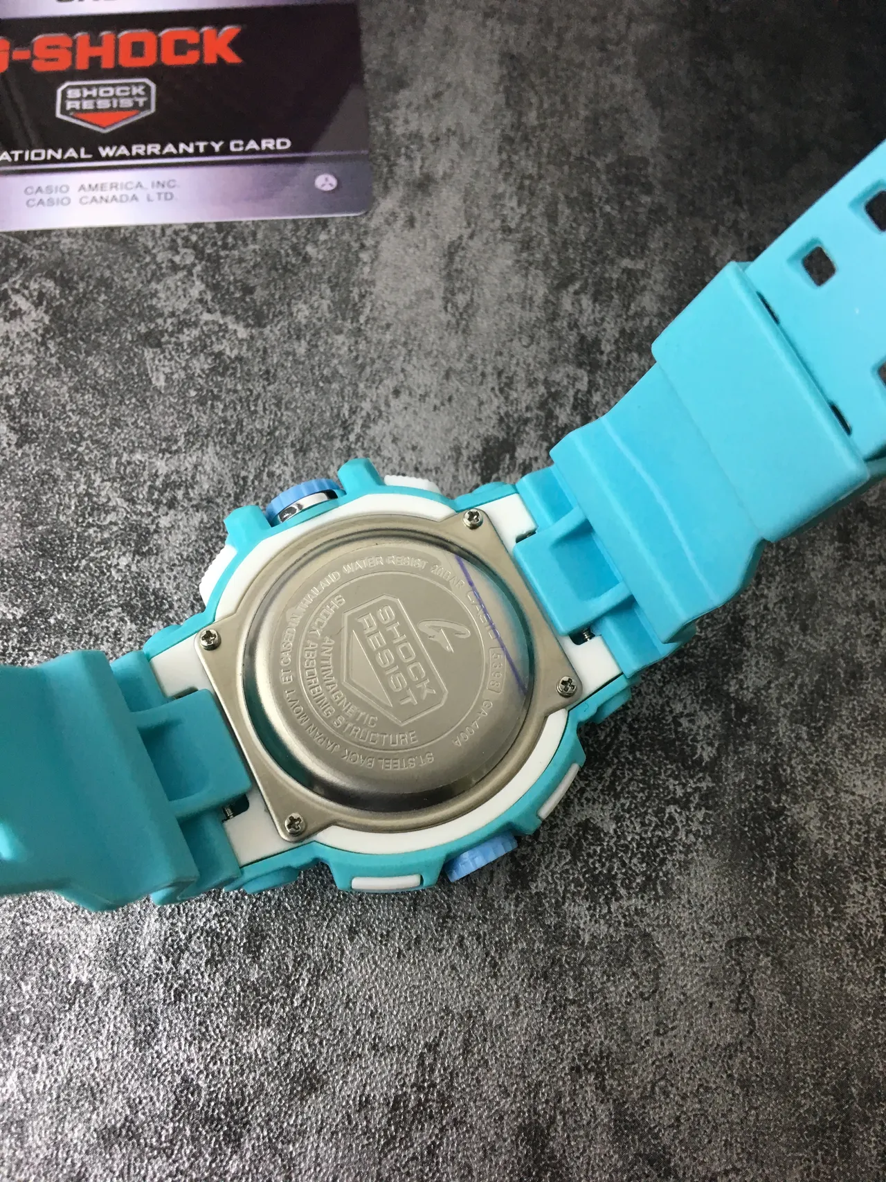 Casio G-Shock GA-100 Série Montre Sport en Résine Turquoise 5