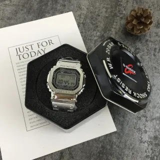 Casio G-Shock GM-B2100 Plata Acero Inoxidable Reloj Deportivo