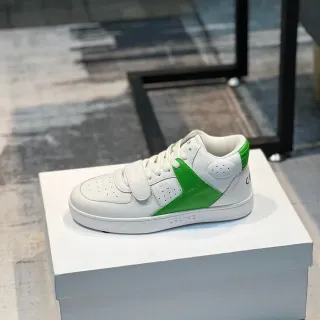 Celine CT-01 White and Green Lifestyle Sneakers