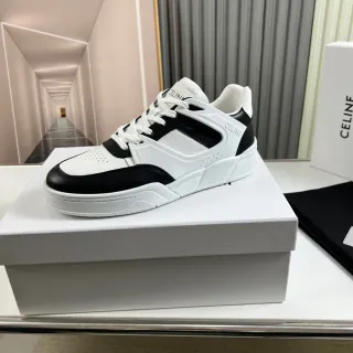 Celine CT-01 Z Trainer White and Black Lifestyle Sneakers