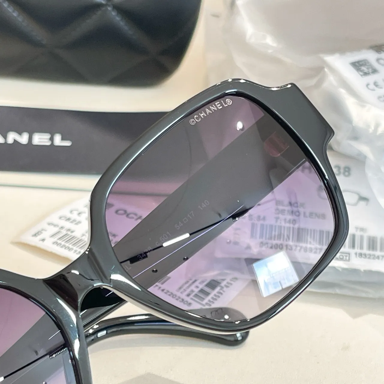 Chanel OCH3438 Square Acetate Gradient Sunglasses 2