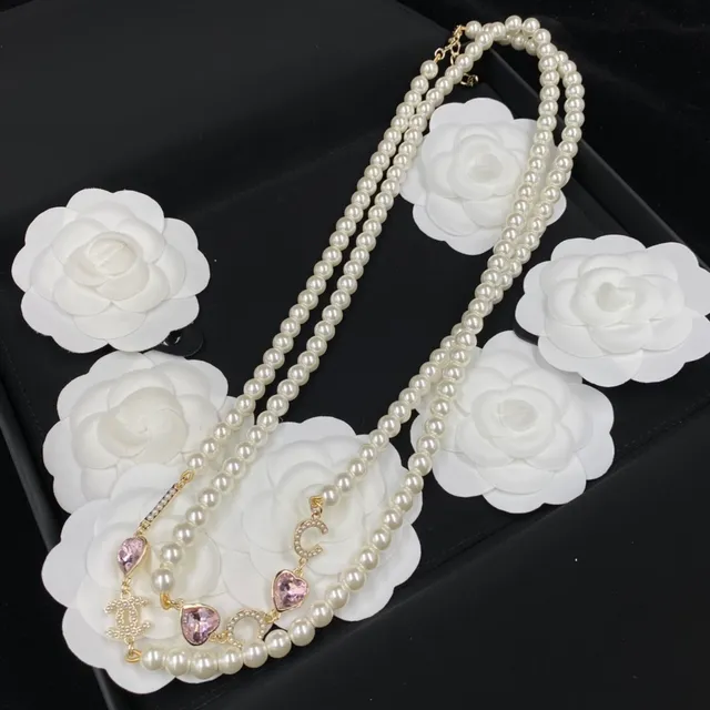 Chanel Pearl Camellia Double-Strand Necklace 4