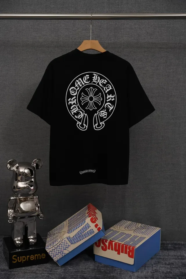 Chrome Hearts Graphic Logo Black T-Shirt 4