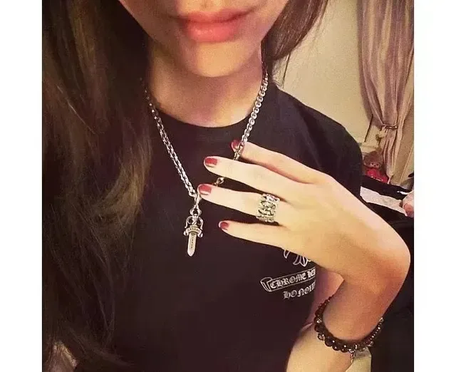 Chrome Hearts Hearts Sword Pendant Necklace 2