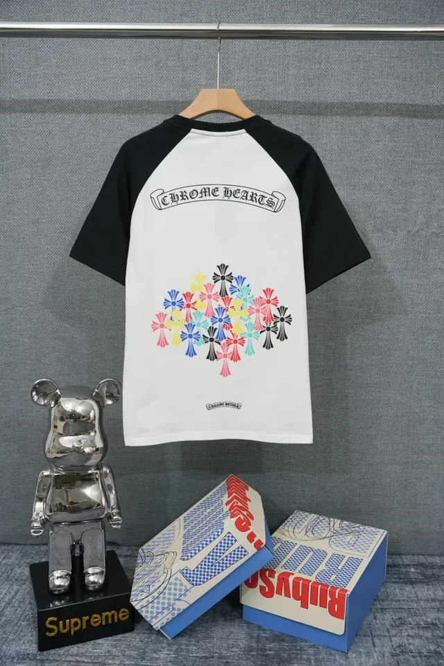 Chrome Hearts Raglan Sleeve Contrast Logo T-Shirt 2