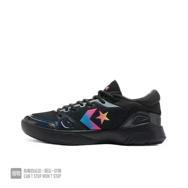 Converse G4 Black Multicolor Low-Top Basketball Shoes 1