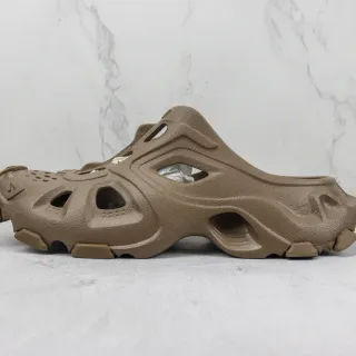 Crocs Brown Molded Foam Vented Upper Clog