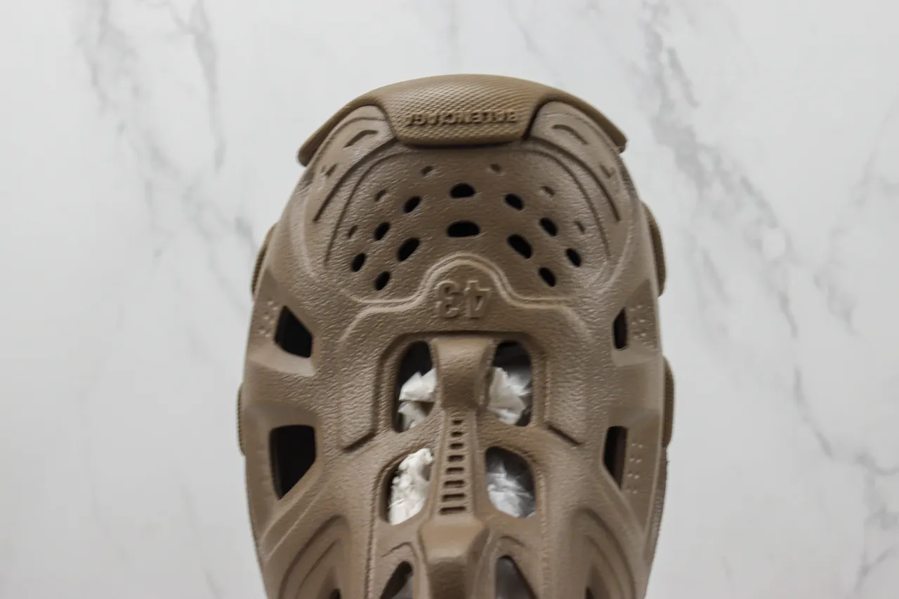 Crocs Brown Molded Foam Vented Upper Clog 3