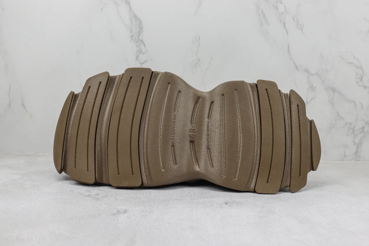 Crocs Brown Molded Foam Vented Upper Clog 5