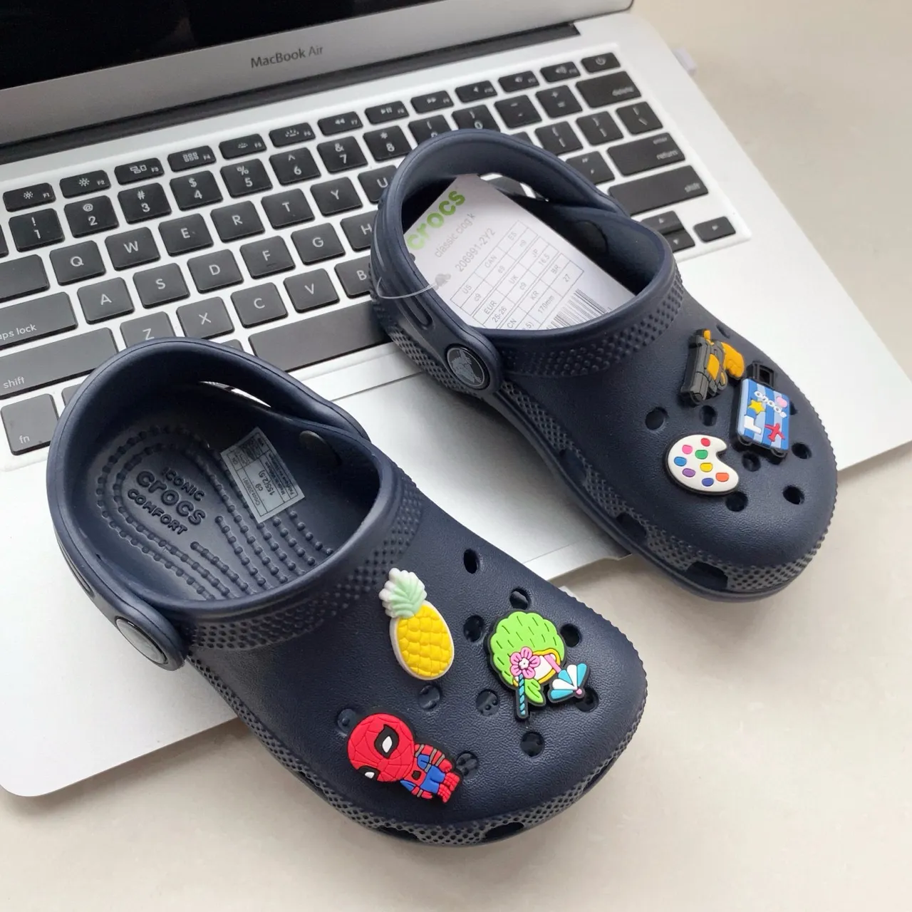 Crocs Classic Clog Cream Kids Clogs 3