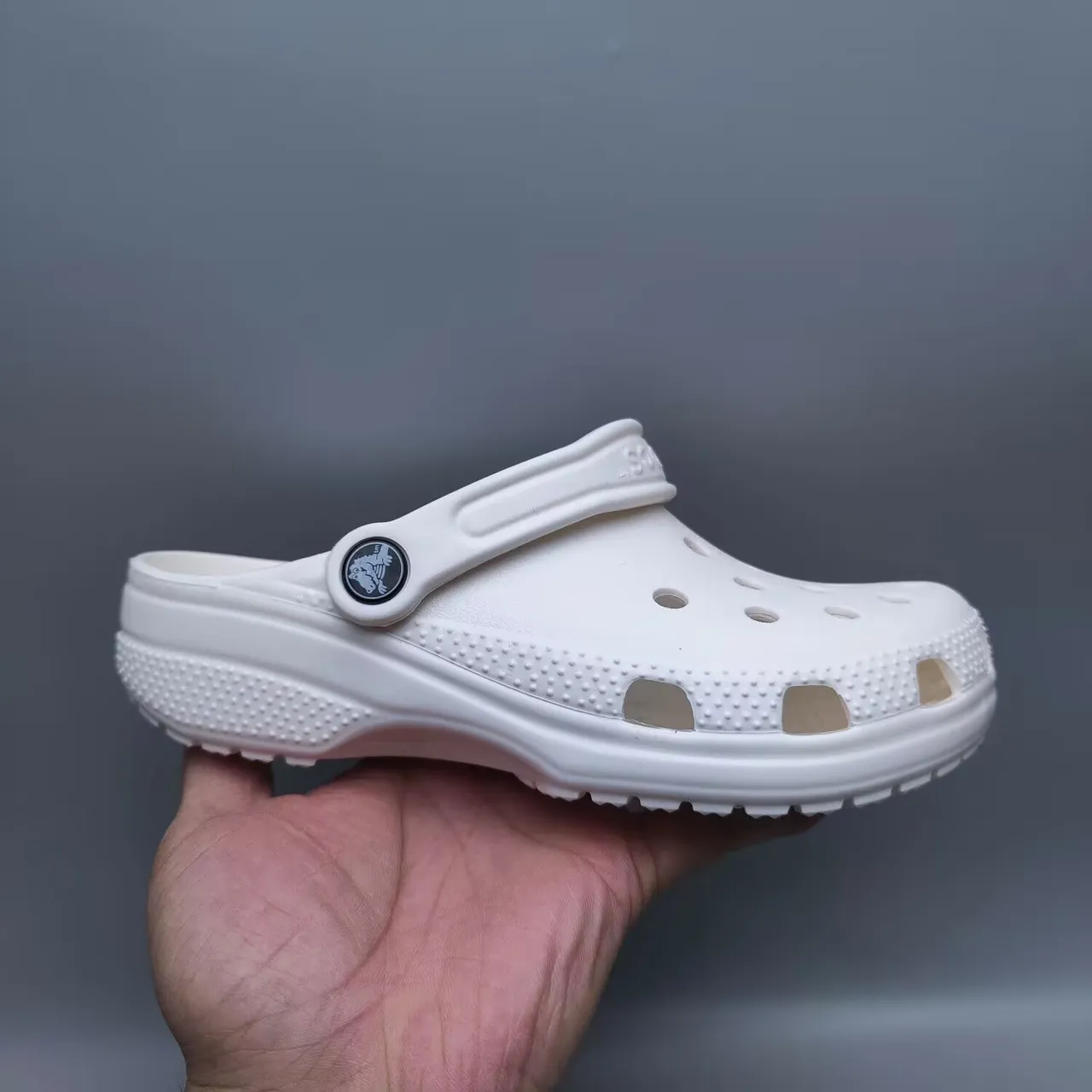 Crocs Classic Clog أبيض رغوة كلوق 3