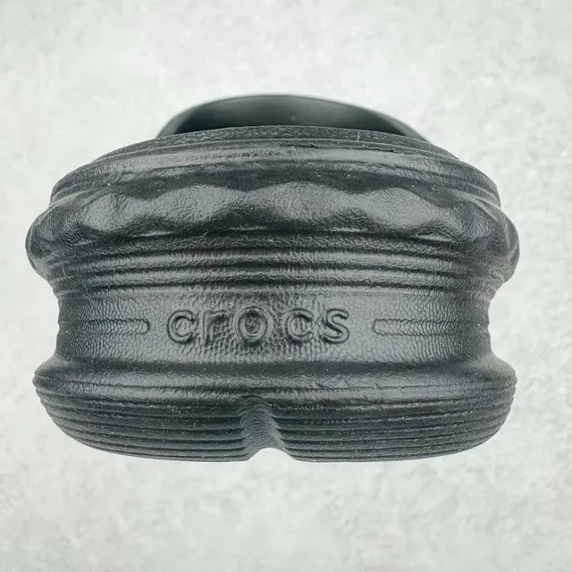 Crocs Echo Clog Black Molded Strap Clog 8