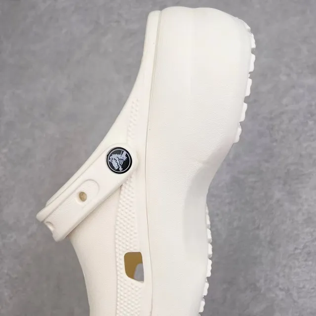 Crocs Echo Clog Off-White Platform Foam Clog 4