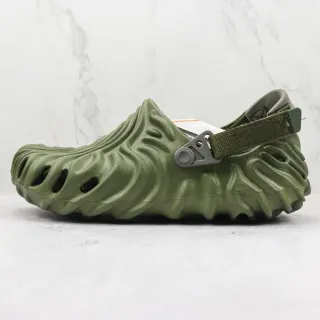 Crocs Echo Clog أخضر زيتوني رغوة مصبوكة كلوج