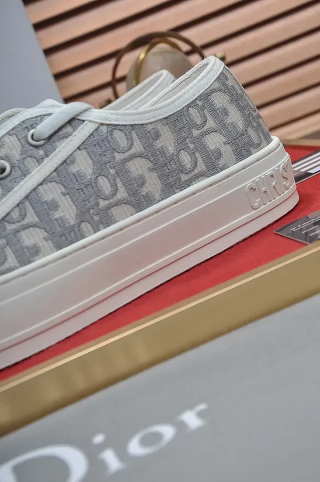 Dior B-Series Monogram Canvas Platform Lifestyle Sneakers 2