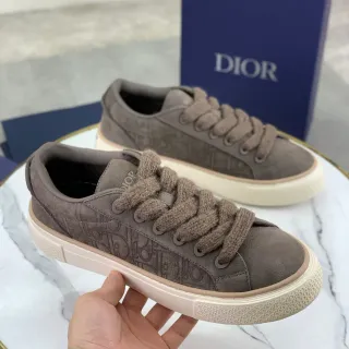Dior B23 Embossed Oblique Suede Lifestyle Sneakers