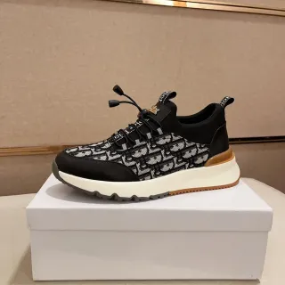 Dior B27 Monogram Slip-On Lifestyle Sneakers