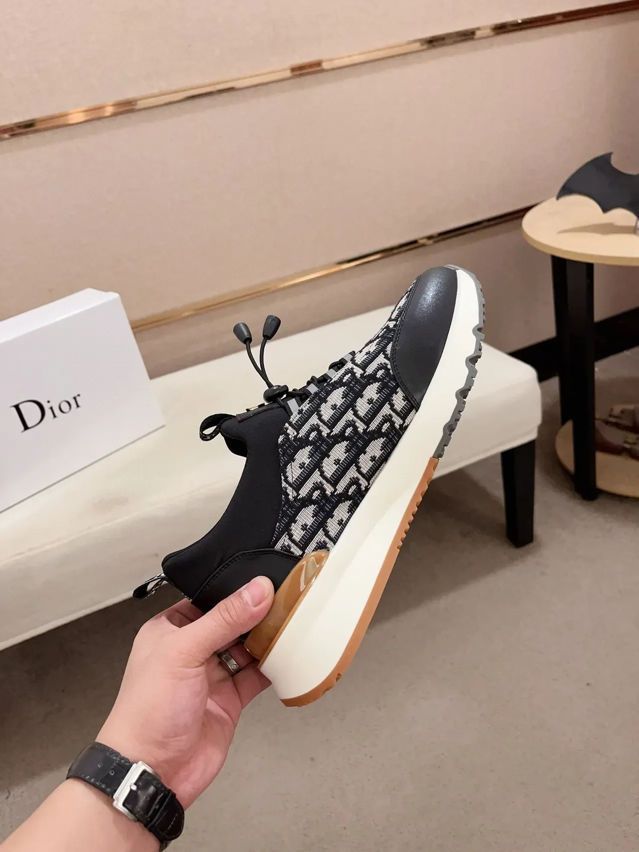 Dior B27 Monogram Slip-On Lifestyle Sneakers 5