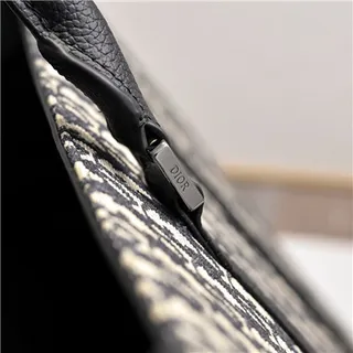 Dior Book Tote Monogram Sac Tote Beige et Noir 14