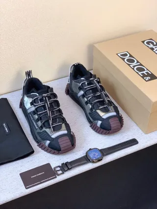 Dolce & Gabbana Runner Multicolor Chunky Sneakers 7
