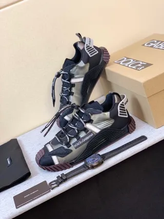 Dolce & Gabbana Runner Multicolor Chunky Sneakers 9