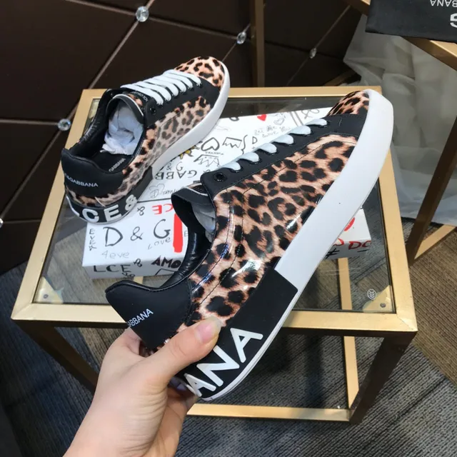 Dolce & Gabbana 豹纹生活方式运动鞋 5