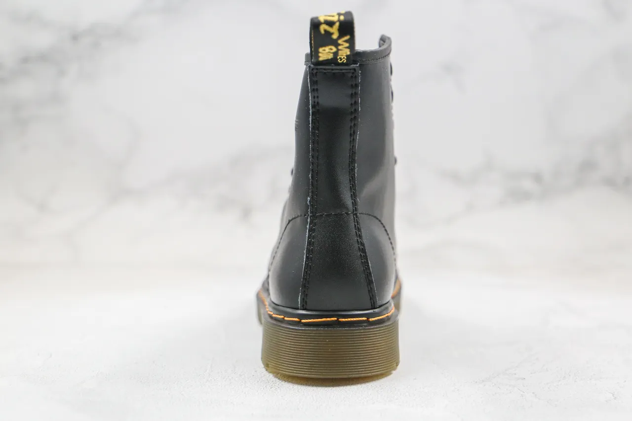 Dr. Martens 1460 Black Smooth Leather Martin Boot 3