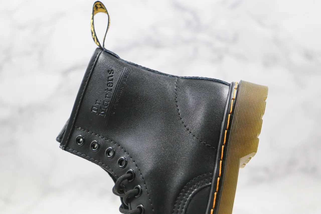 Dr. Martens 1460 Black Smooth Leather Martin Boot 5