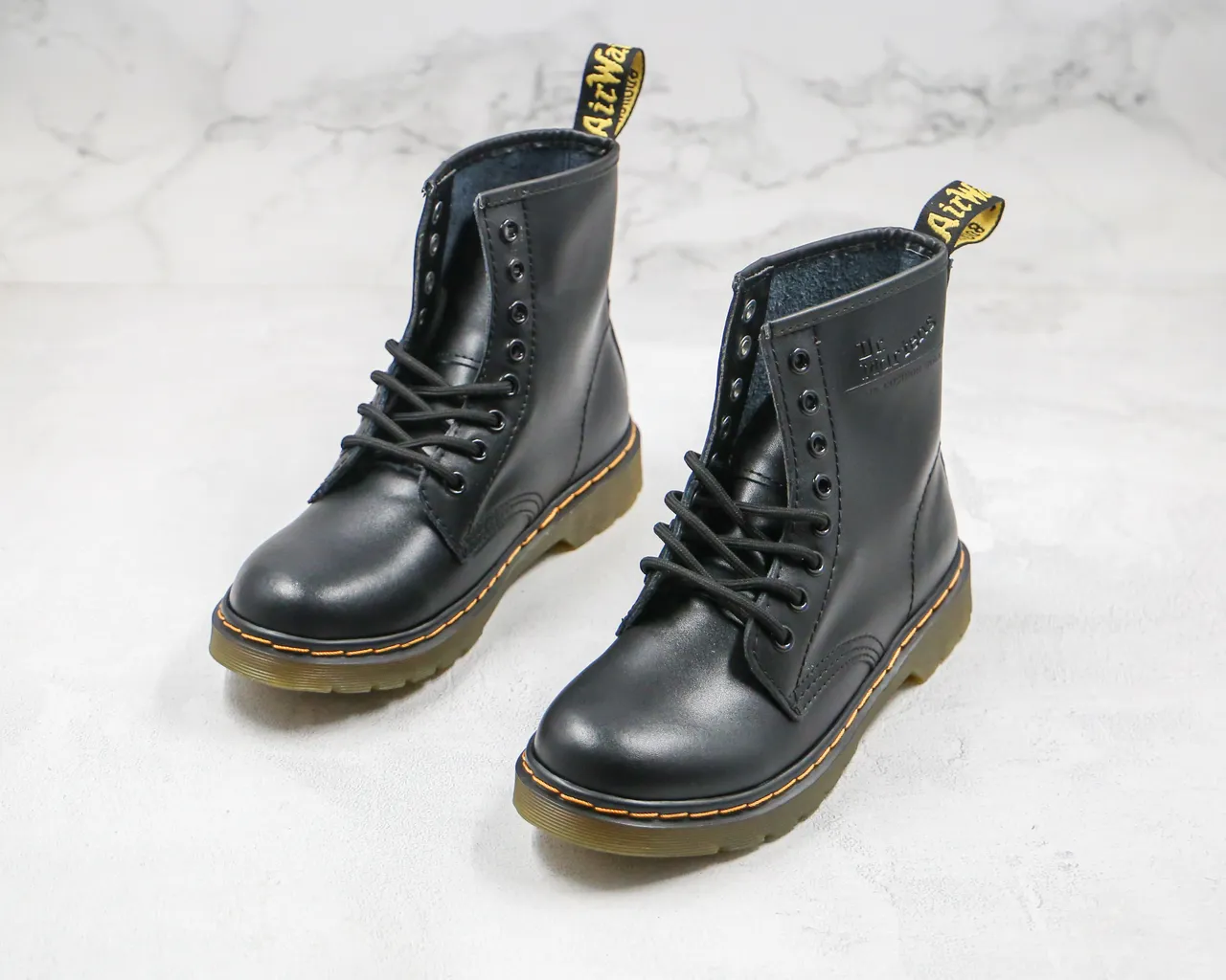 Dr. Martens 1460 Black Smooth Leather Martin Boot 7