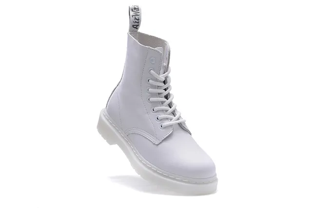 Dr. Martens 1460 White Smooth Leather Martin Boot 3