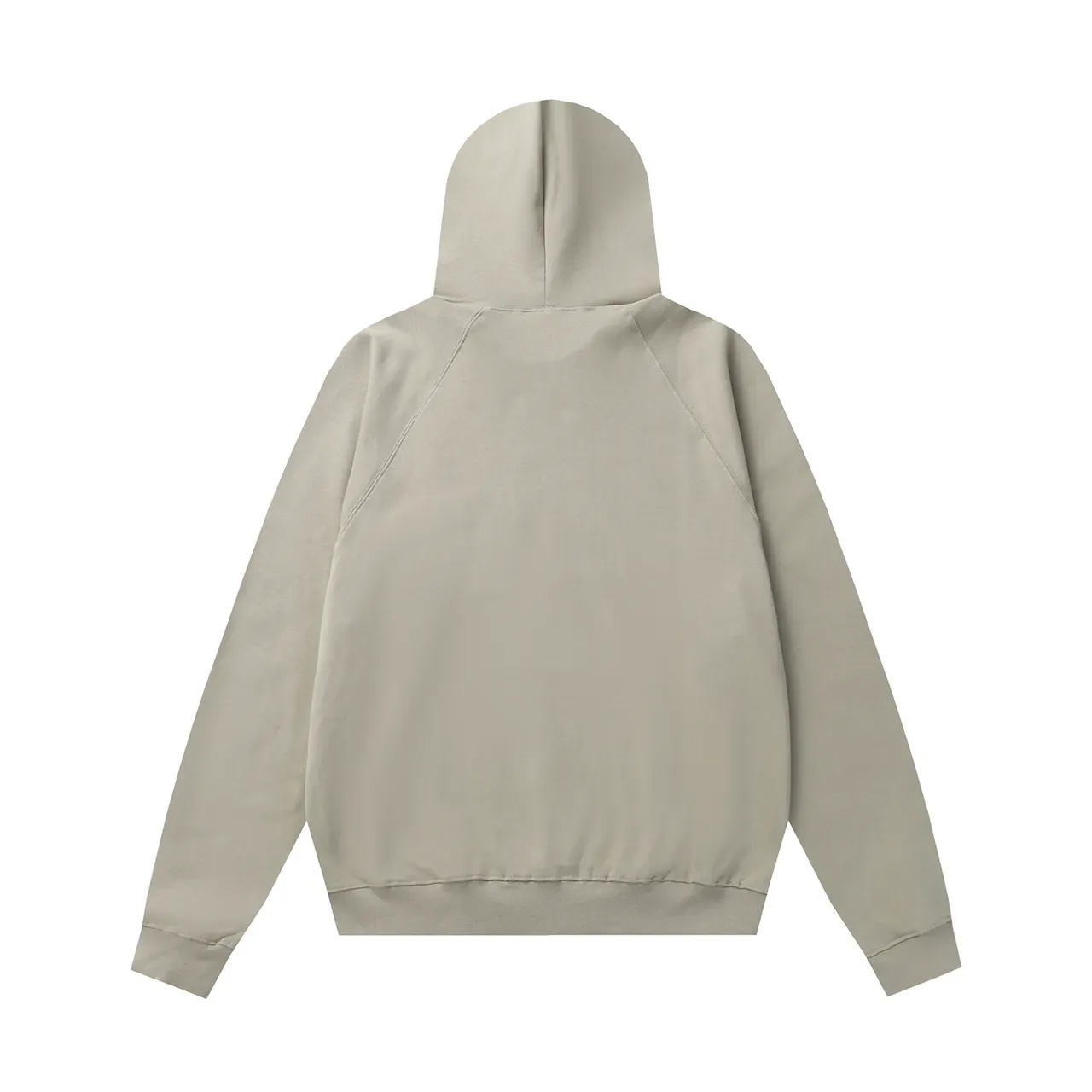 Fear of God Essentials Black Oversized Fit Tonal Embossed Logo Hoodie 9