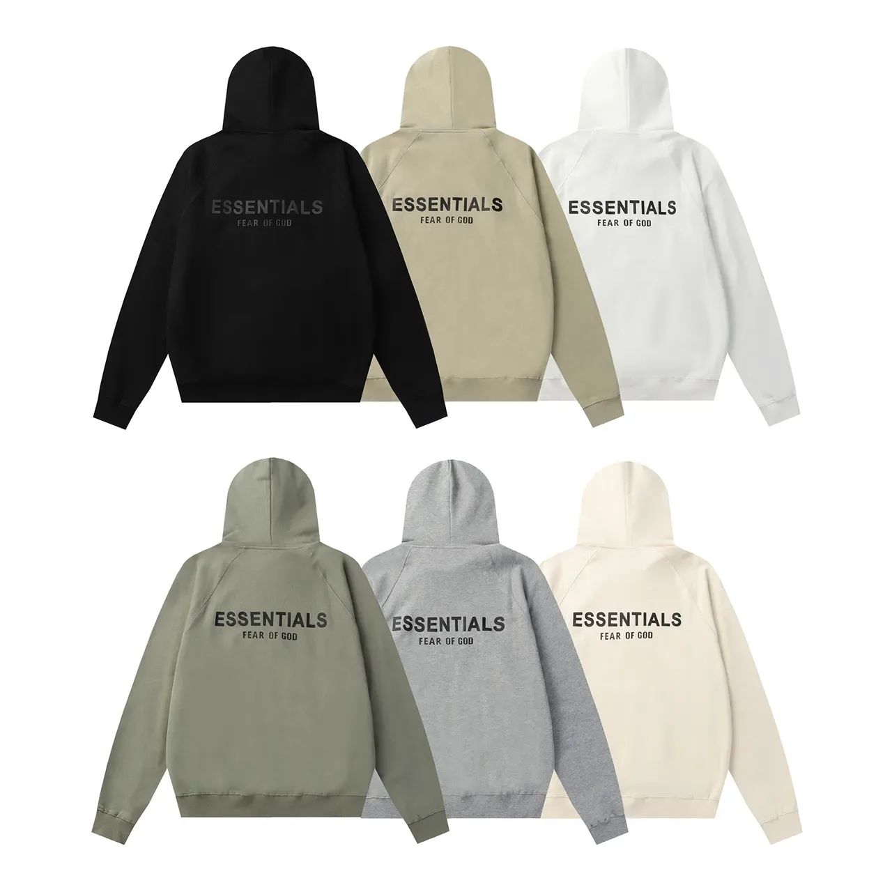 Fear of God Essentials Oversized Raglan Hoodie 2