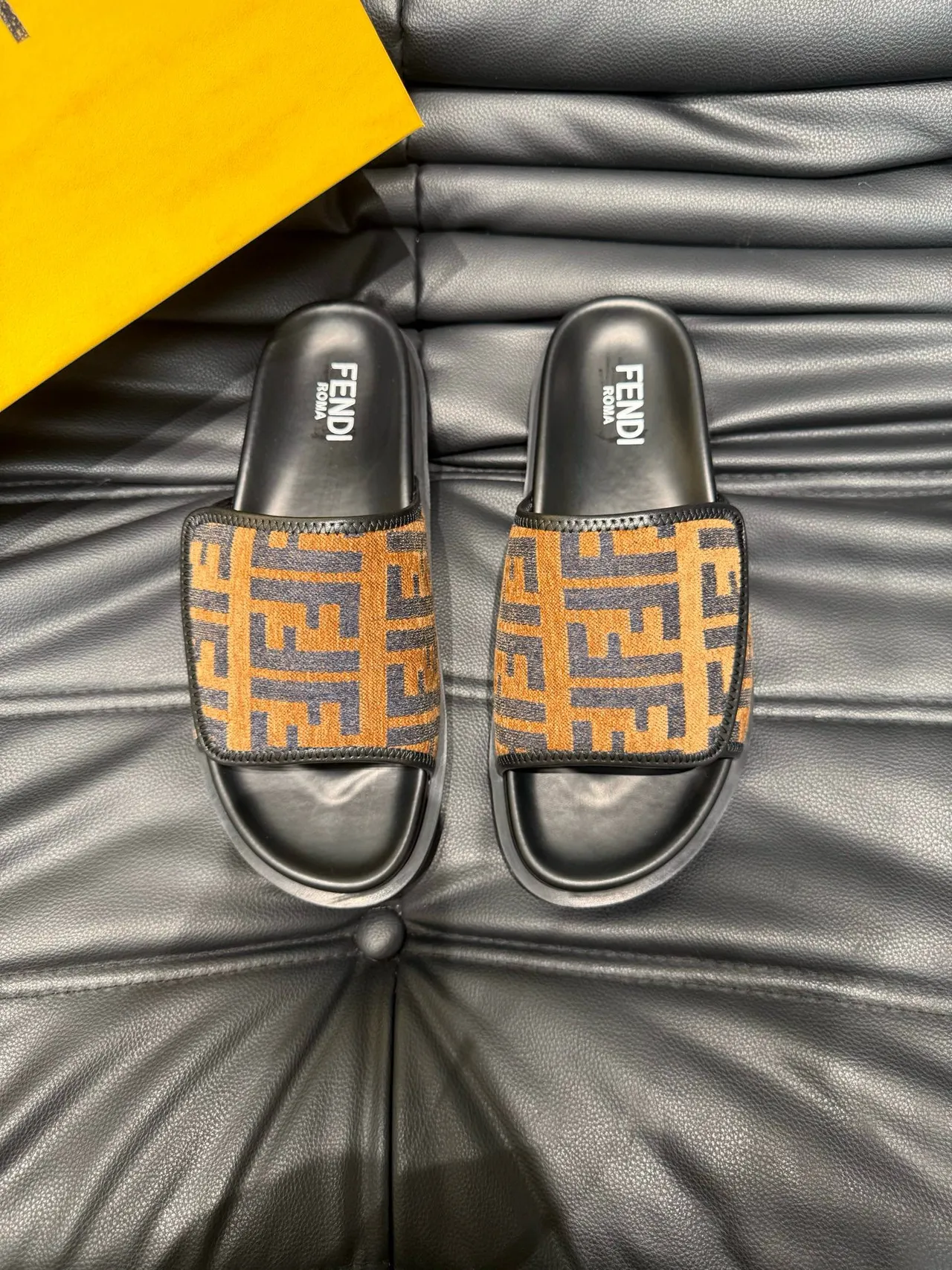 Fendi FF Monogram Slide Slipper 2