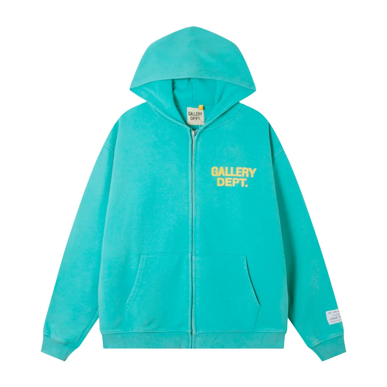 Gallery Dept Embroidered Logo Full-Zip Hoodie 8
