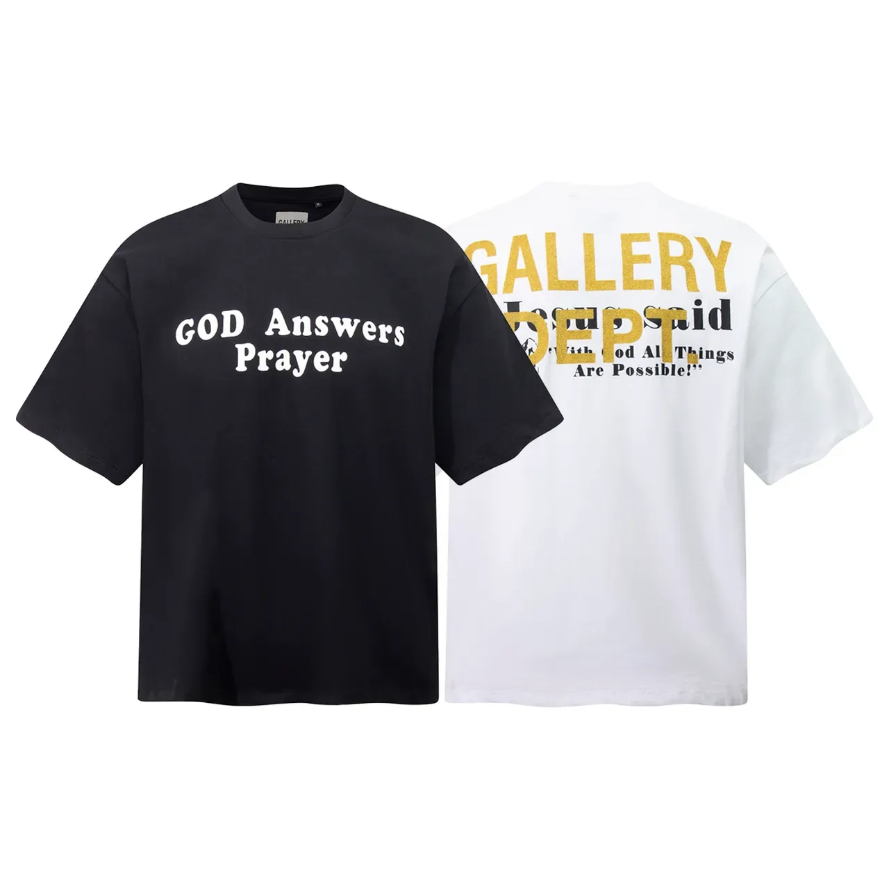 Gallery Dept GOD Answers Prayer Oversized Graphic T-Shirt 3