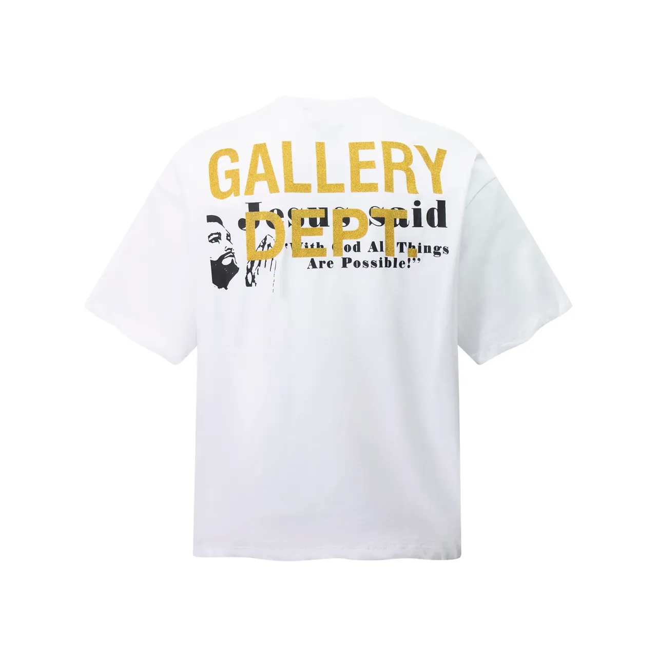 Gallery Dept GOD Answers Prayer Oversized Graphic T-Shirt 9