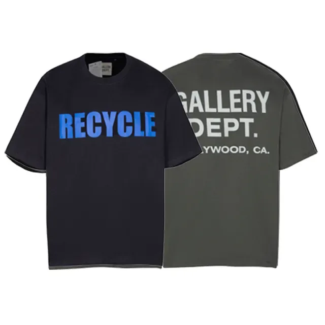 Gallery Dept Recycle Graphic Oversized T-Shirt 2