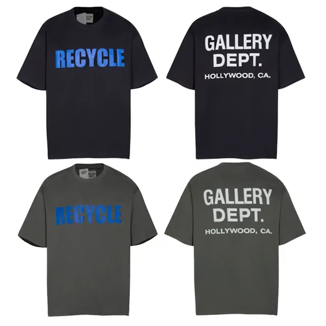 Gallery Dept Recycle Graphic Oversized T-Shirt 3