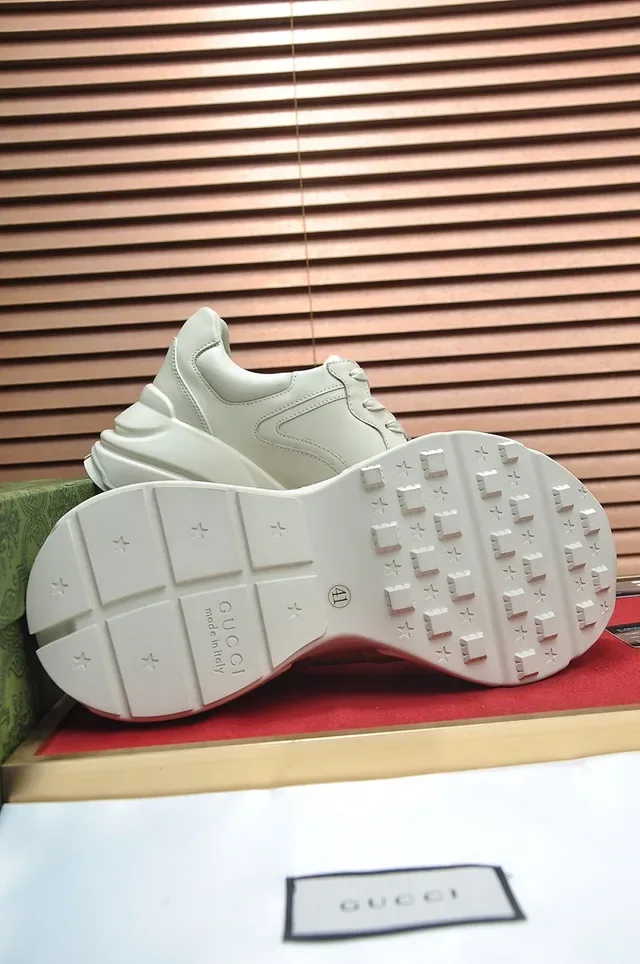 Beige Blue Chunky Sole Cartoon Graphic Panel Sneakers 2