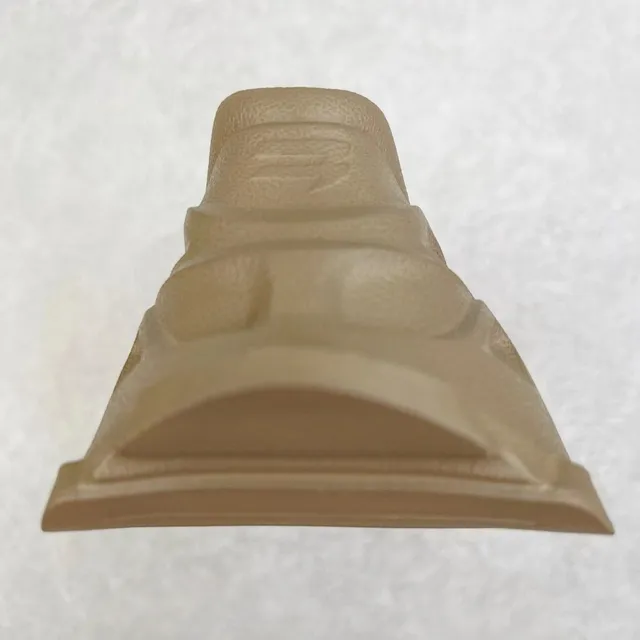 Beige Monolítico Moldado Construcción Ventilado Corte Diseño Atasco 3