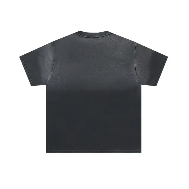 Black Graphic-Print Oversized Spiderweb 'Valley Fest' T-Shirt 3