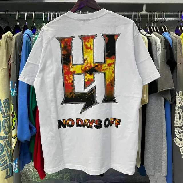 Black Multicolor Graphic-Print Oversized Fit T-Shirt 9