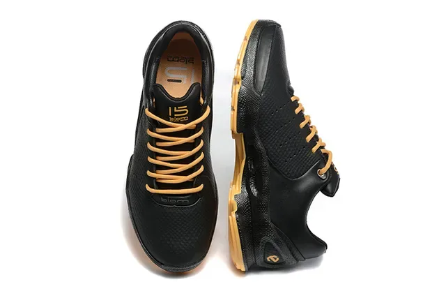 Black Orange Textured Synthetic Upper Perforated Side Panels Sneakers 7