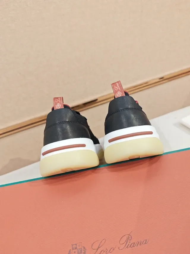 Black Red Mesh And Synthetic Upper Layered White/yellow Midsole Sneakers 4