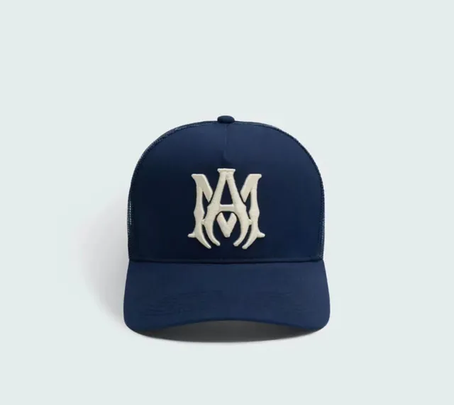 Black Structured Crown Mesh Back Baseball Cap 2