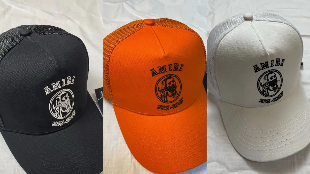 Black Structured Crown Mesh Back Baseball Cap 13