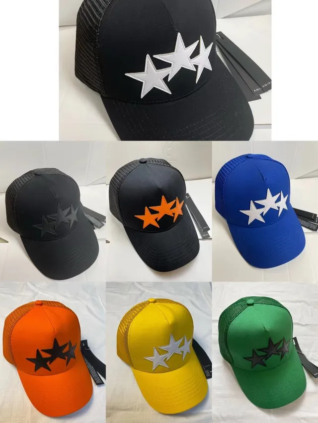 Black Structured Crown Mesh Back Baseball Cap 17