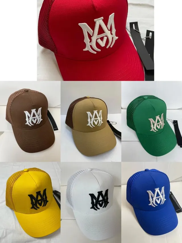Black Structured Crown Mesh Back Baseball Cap 18